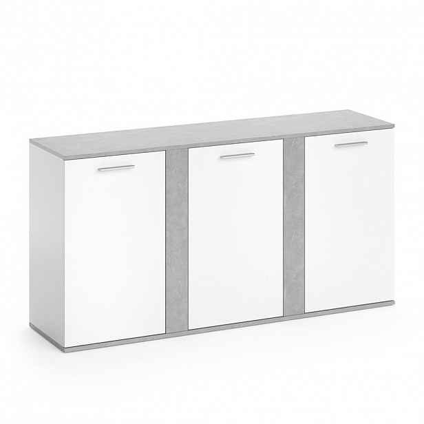 Vicco KREDENC Novelli Beton 40 x 80 cm s dveřmi