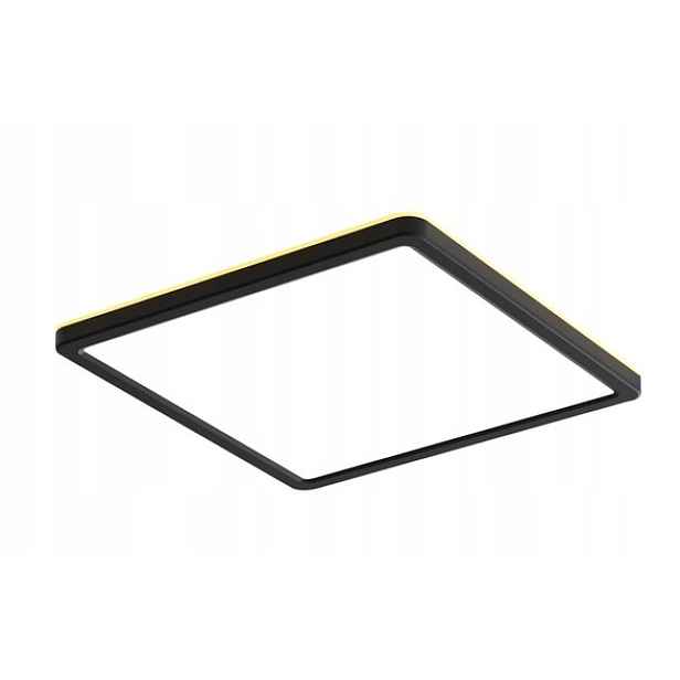 Stropní svítidlo, stropní svítidlo 23 cm, černá do obývacího pokoje, ložnice, kuchyně Aleria