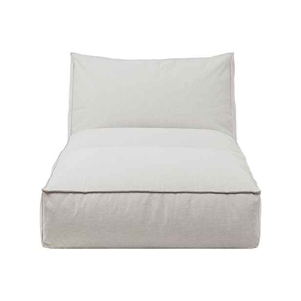 Světle šedé zahradní lehátko Blomus Cloud, délka 190 cm