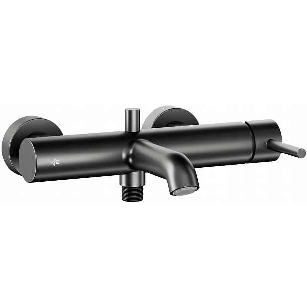 Kfa Horizontální Vanová Baterie Moza, Gun Metal Grey Pvd