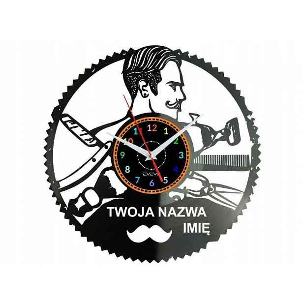 Barber Shop Váš název Nápad na Dárek Nástěnná Dekorace z vinylové desky