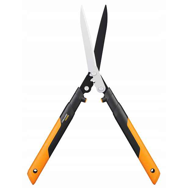 Fiskars Powergear Ruční nůžky na živý plot pro zahradní keře, lehké, HSX92