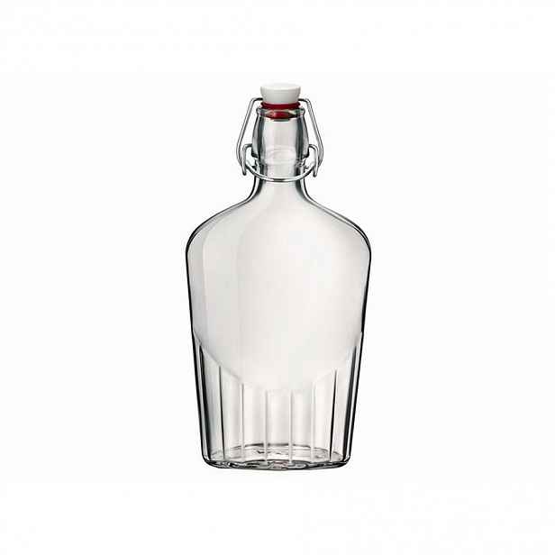 Bormioli Rocco Skleněná láhev s clip uzávěrem Fiaschetta, 250 ml