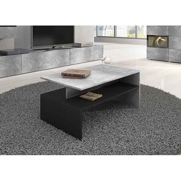 Moderní konferenční stolek BRYCE, beton