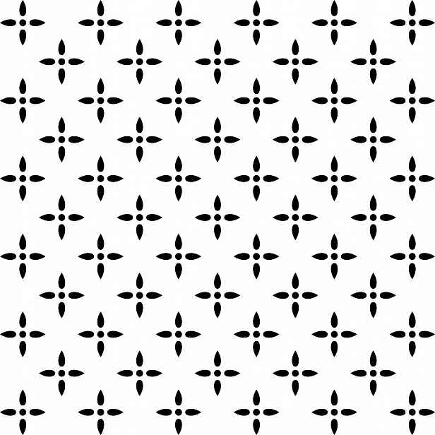 Šablona Na Ozdobné Omítky LuxBud Geometric 6 62x62 cm Moderní