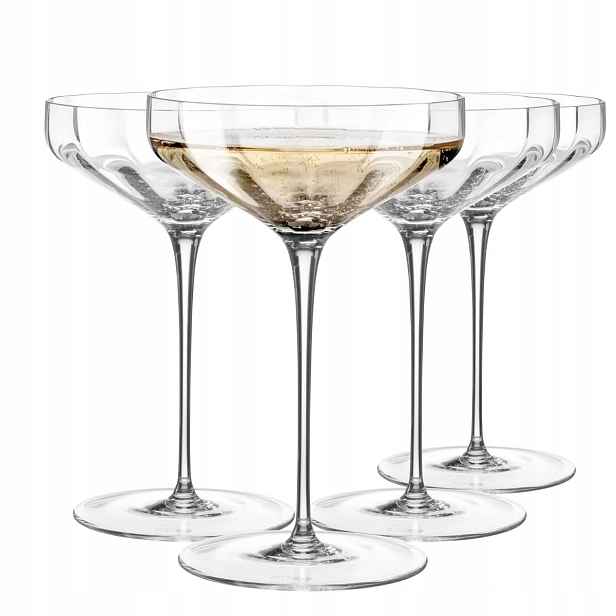 Skleničky na šampaňské Krosno Celebration sada 150 ml 4 ks