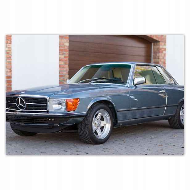 Plakáty 185x125 Mercedes 450 Slc Klasika