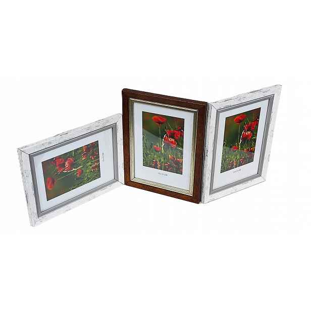 Galeria multirama Flash fotografie 15x21 cm Trojitá úroveň/vertikální/vertikální Bi/br/bi