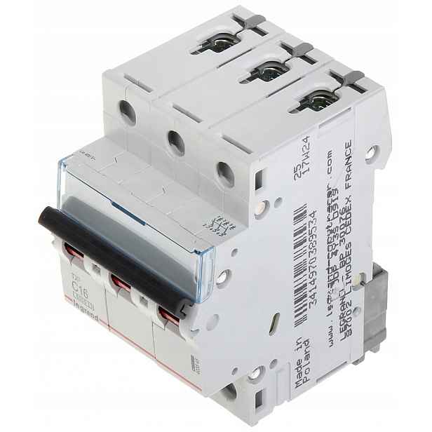 Nadproudový spínač 16A typ C Legrand 403545