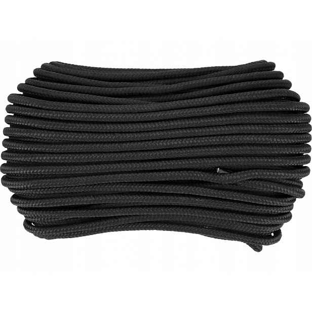 Pletené Lano Černé Pp Motek 10 MM 50 M 69478 Vorel