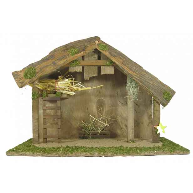 Betlém Stájenka 46x20x32 cm, pro postavy o výšce 12,0 cm