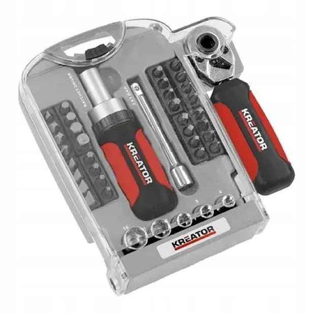 Kreator sada bitů 40 ks Pz/ph/sl/hx/tx s ráčnou KRT064610