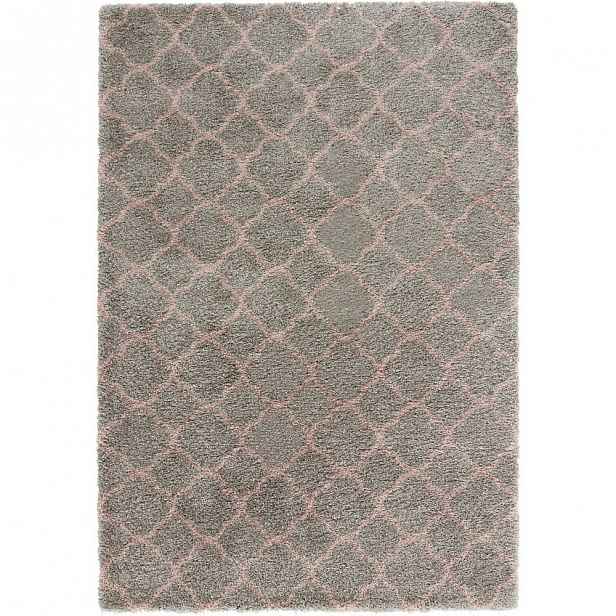 Šedý koberec Mint Rugs Luna, 160 x 230 cm