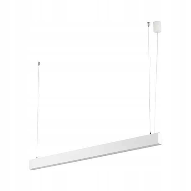 Bílá Led Závěsná Lampa Nad Deskou Stolu S Nastavitelnou Barvou