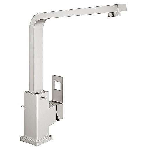 Dřezová baterie Grohe Eurocube s otočným raménkem supersteel 31255DC0