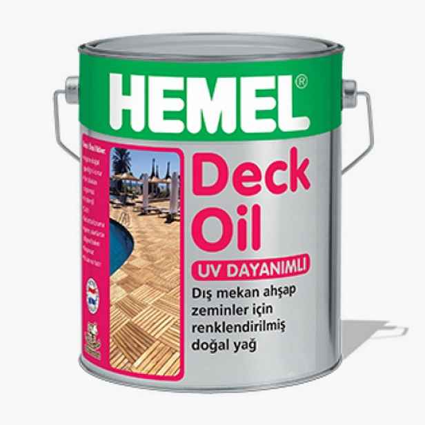 Hemel Deck Oil – barvicí olej na terasy s Uv ochranou Light Oak, 2.5 l