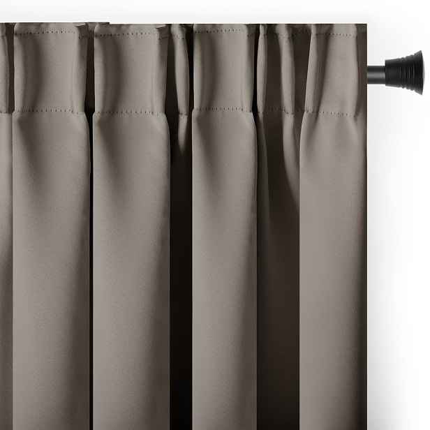 Šedobéžový dimout závěs 200x245 cm Kierra – Restilo