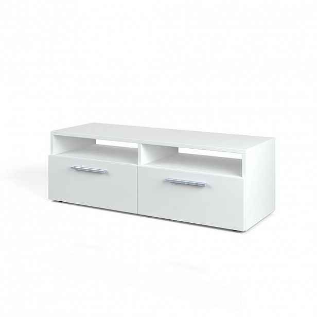 Vicco NÍZKÝ NÁBYTEK POD TELEVIZI Diego Bílá 95 x 38 cm