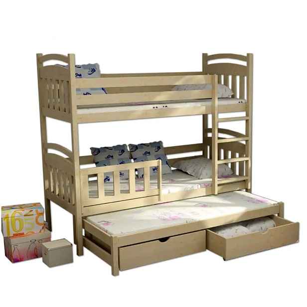 Vomaks Patrová postel s přistýlkou PPV 001 - 1210/BAR15