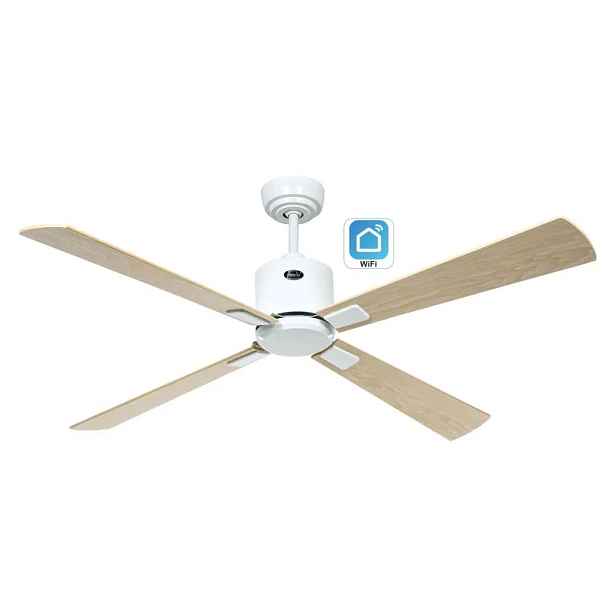 CasaFan 943222W Eco Neo III WiFi, buk a javor, stropní ventilátor