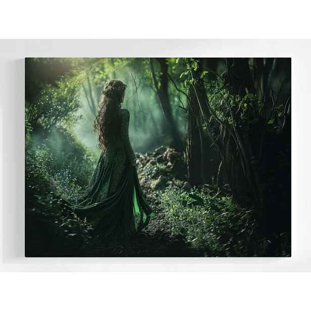 Plakát Les Postava Elf Keltská Princezna Pohádka Mýtus 100x75