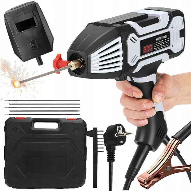 Přenosná oblouková svářečka Igbt, přenosná pro dům a garáž 3000 W 200 A