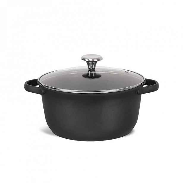 Hliníkový Hrnec s indukčním víkem 28 cm 6,8 l Maestro MR-4027-28