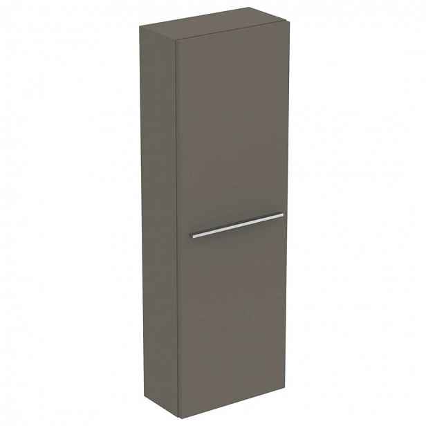 Ideal Standard i.Life S - Vysoká skříňka 40x21x120 cm, 1 dvířka L/P, šedý matný křemen T5289NG