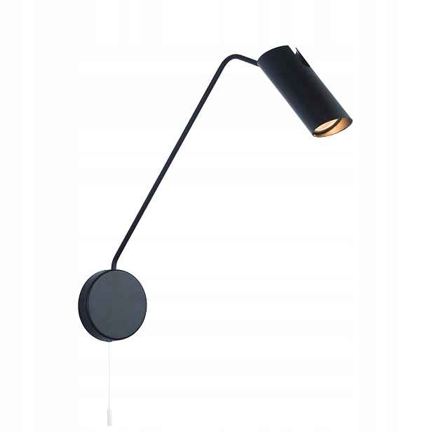 Light Prestige Futuro nástěnné svítidlo s výložníkem 1xGU10, černá