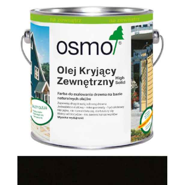 Osmo 2703 0,75L Vnější krycí olej na dřevo Šedý tmavý