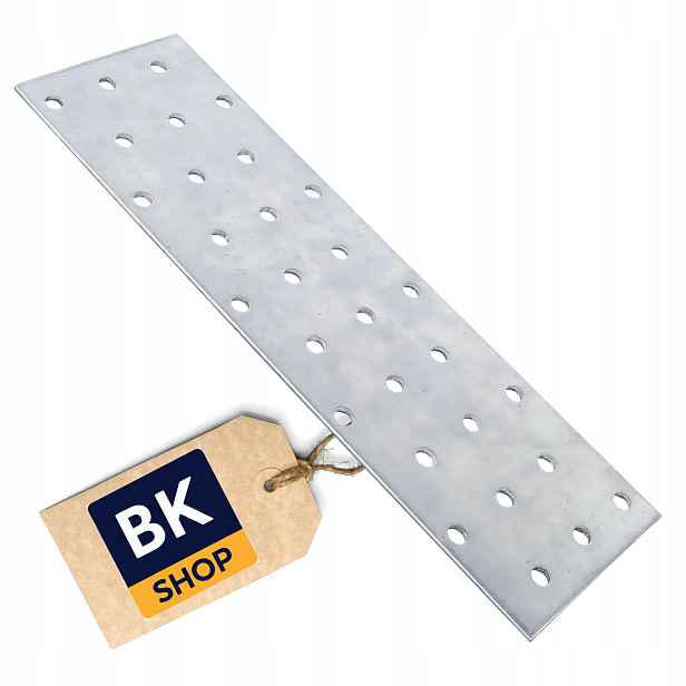 Płytka perforowana spojka ciesielki płaski 60 x 200 x 2mm ocynkowy 50 ks