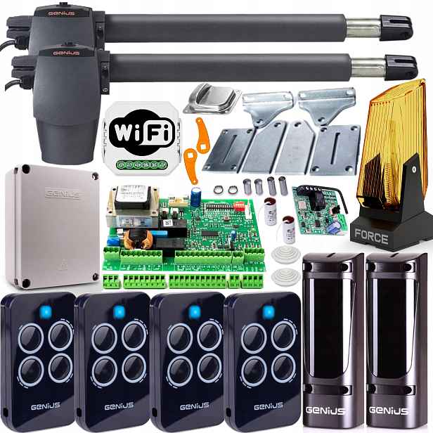 Set Genius Gbat 300 414 4xPILOT Lampa