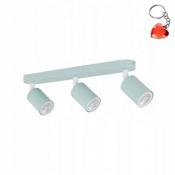 Stropní Svítidlo Spot Reflektor Zelený Kov Pohyblivá Livia 14 cm Tk Lighting
