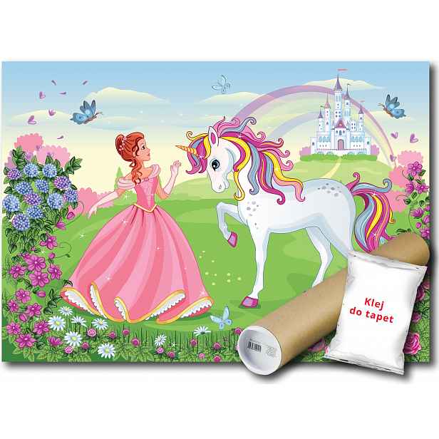 Vinylová Fototapeta Jednorožec Pohádka 208x146
