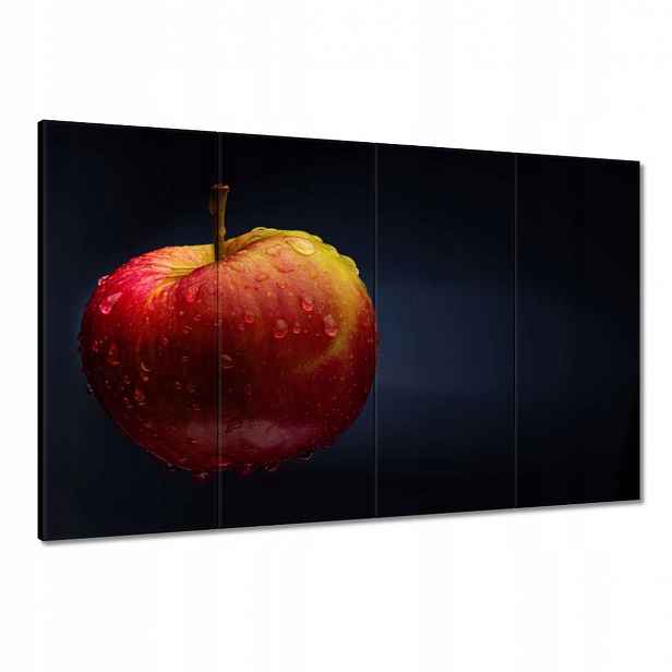 Obrazy 120x80 Červené chutné jablko