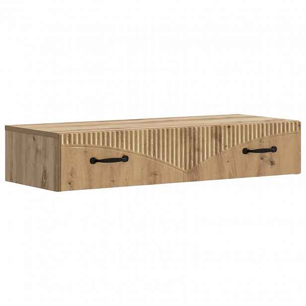 vidaXL Nástěnný boční stůl 87,5 x 34,5 x 17 cm Kompozitní dřevo