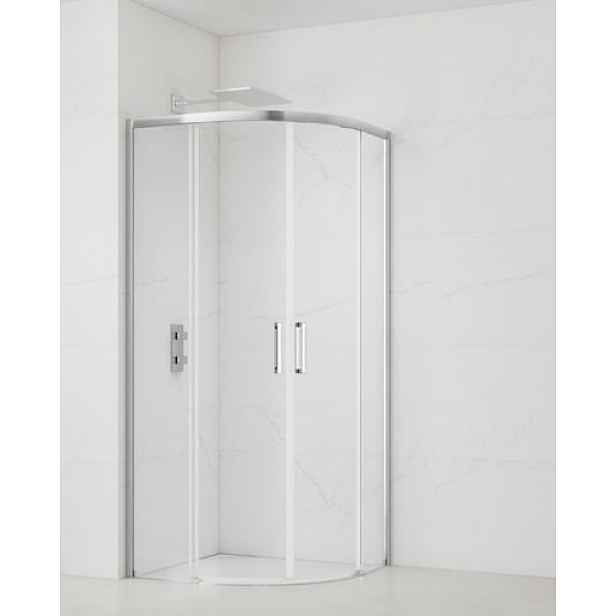Sprchový kout čtvrtkruh 100x100 cm SAT TEX BB SATTEXSBB100CRT