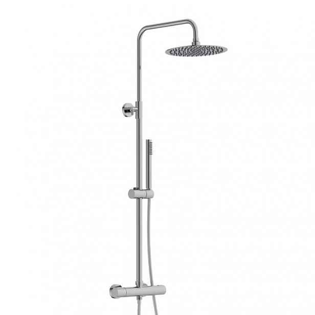 Sprchový set včetně termostatické baterie AQUADUCT, chrom 60044