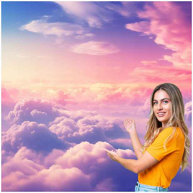 Fototapeta Nebe a mraky 490x260 NB05F