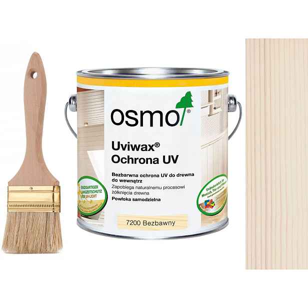 Osmo Ochrana Dřeva Uviwax Bílá 7266 2,5 L