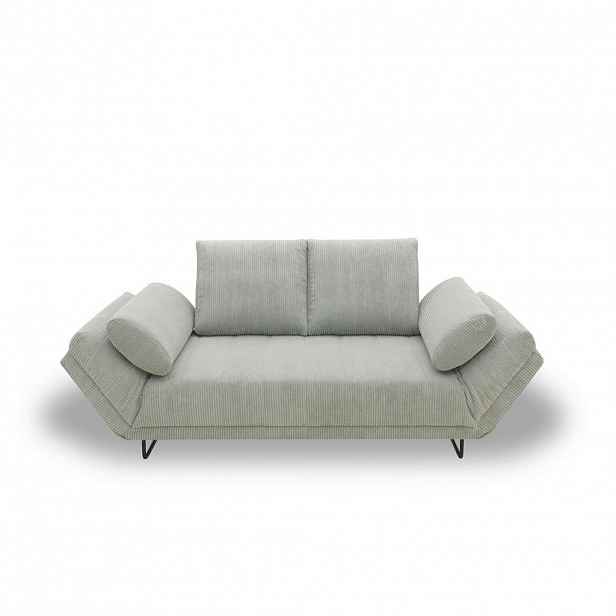 MID.YOU ROZKLÁDACÍ POHOVKA, textil, světle šedá