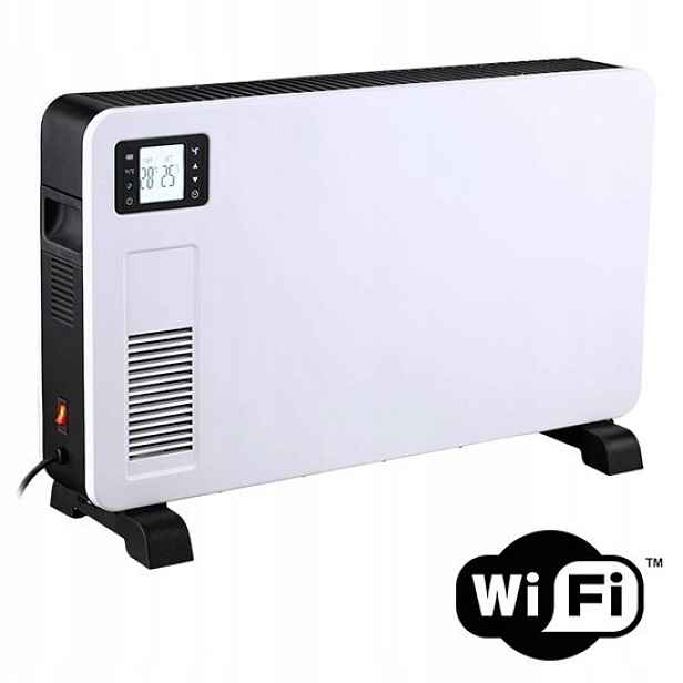 Horkovzdušný konvektor 2300W, WiFi, LCD, ventilátor, časovač