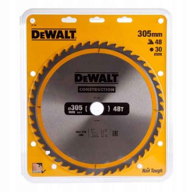 kotoučová pila na řezání dřeva 305/30 mm, 48 zubů, DeWALT [DT1959-QZ]