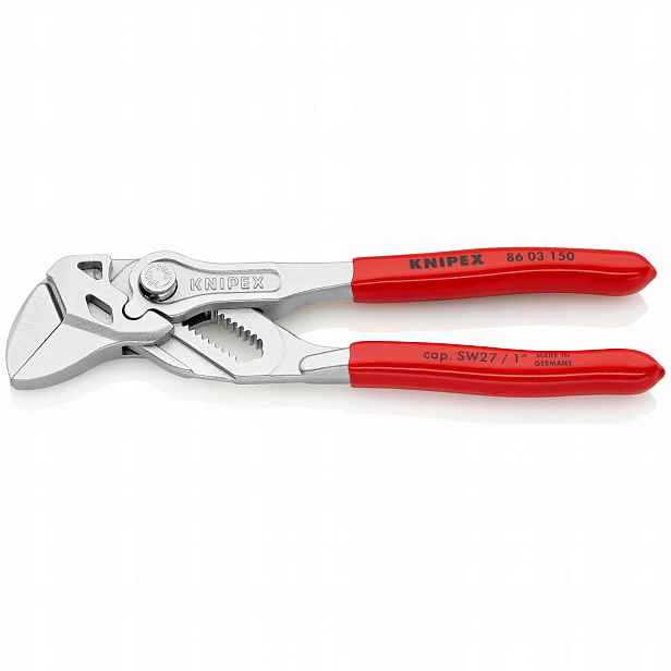 Kleště 150 MM 2V1 Pro Armatury, Přesné, Chromované, Knipex