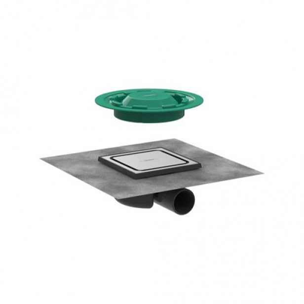Hansgrohe RainDrain Spot vpusť nerez nerez 56055800