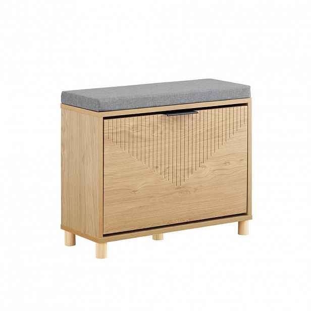 SoBuy BOTNÍK s jednokřídlými dveřmi 60x24x50cm Nordický