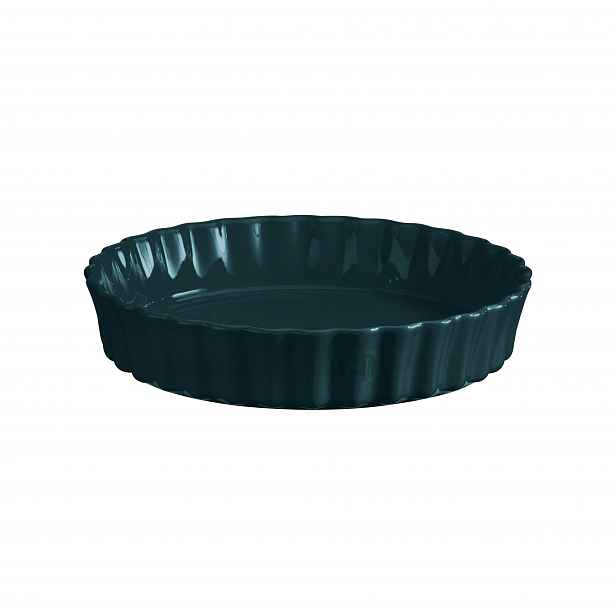 Emile Henry hluboká koláčová forma, Ø 28 cm, temně modrá Belle Ile