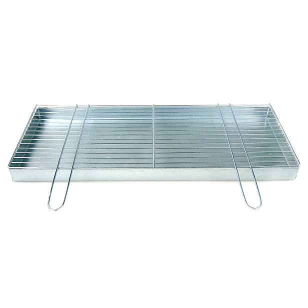 Rošt pro stavbu grilu 70 x 30 cm popelník