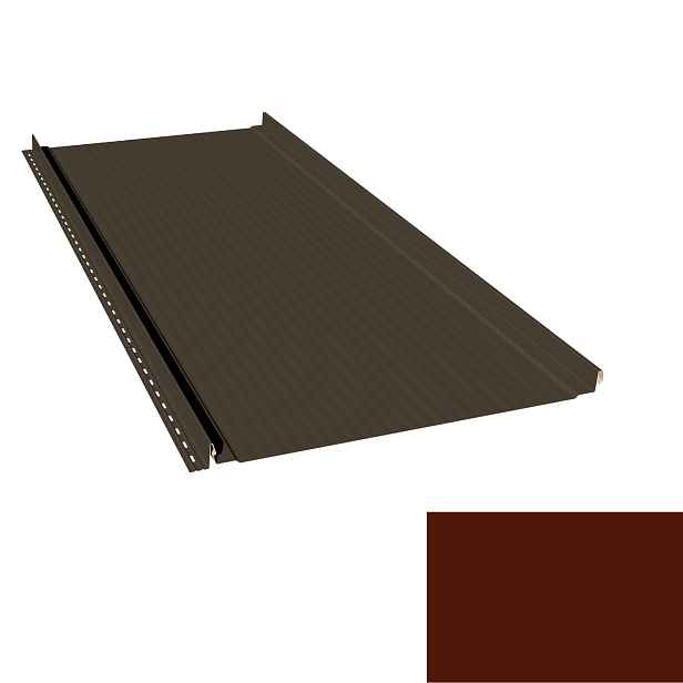 Krytina plechová LINEDEK 485 Micro SP 25 LESK 2M264 cihlově hnědá