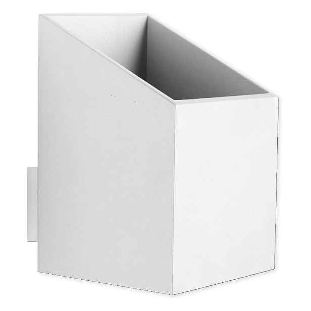 Nástěnné svítidlo Kovové Bílé Rubik Krátké 40W G9 IP20 Lampex
